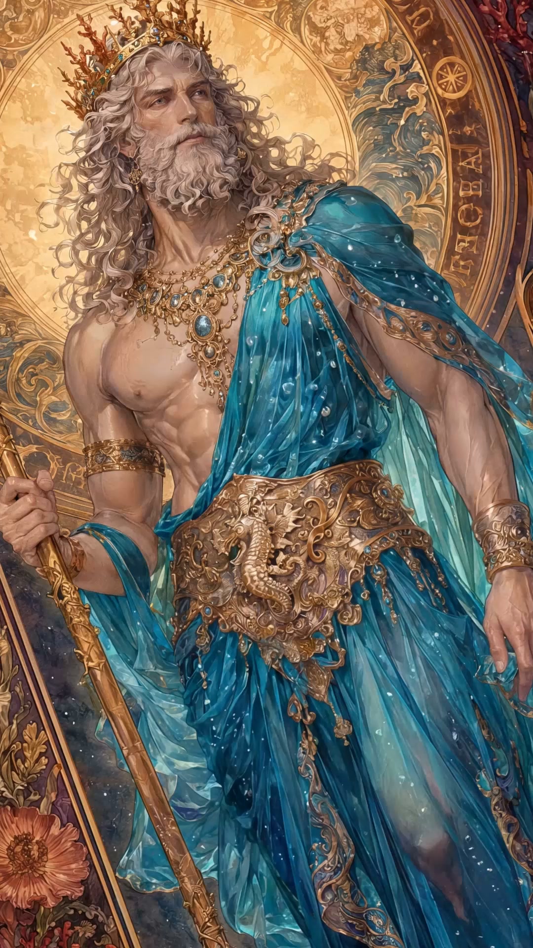 Motto Immortal Facebook ad: Tap to gather gods, no grind no pay!