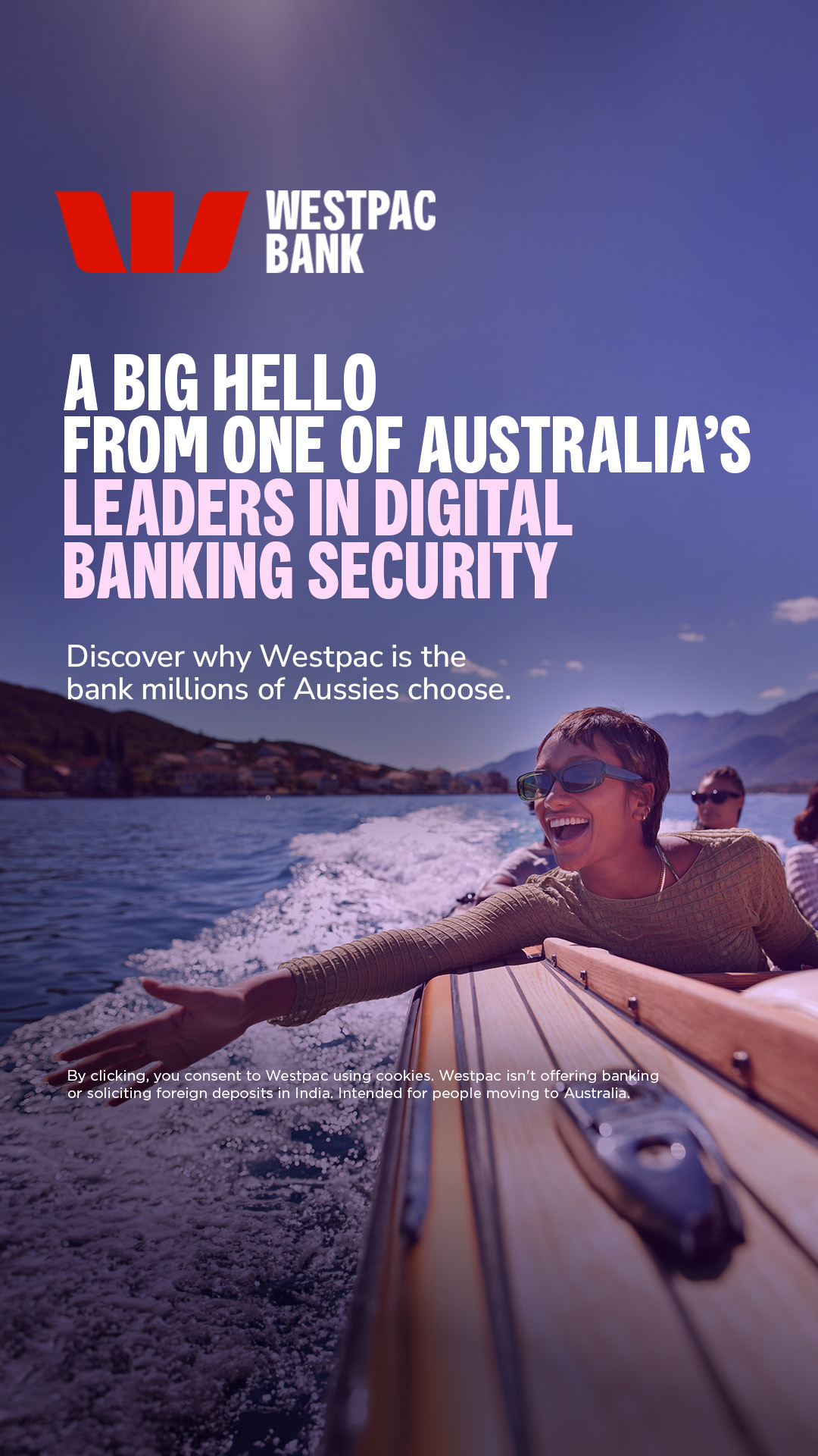 Westpac Facebook ad