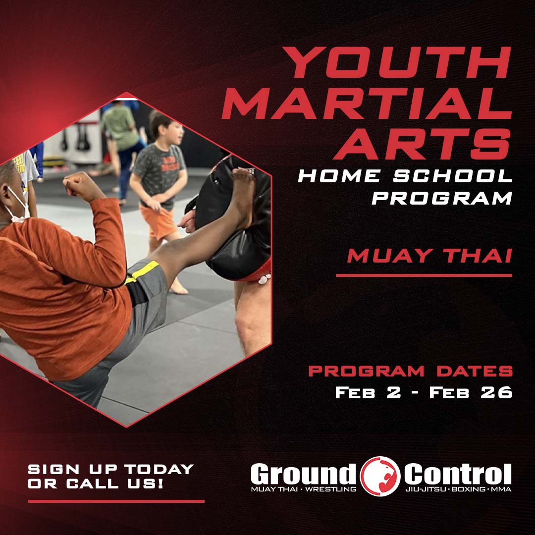 GroundControl Owings Mills Facebook ad: Brazilian Jiu-Jitsu & Kickboxing in Owings Mills