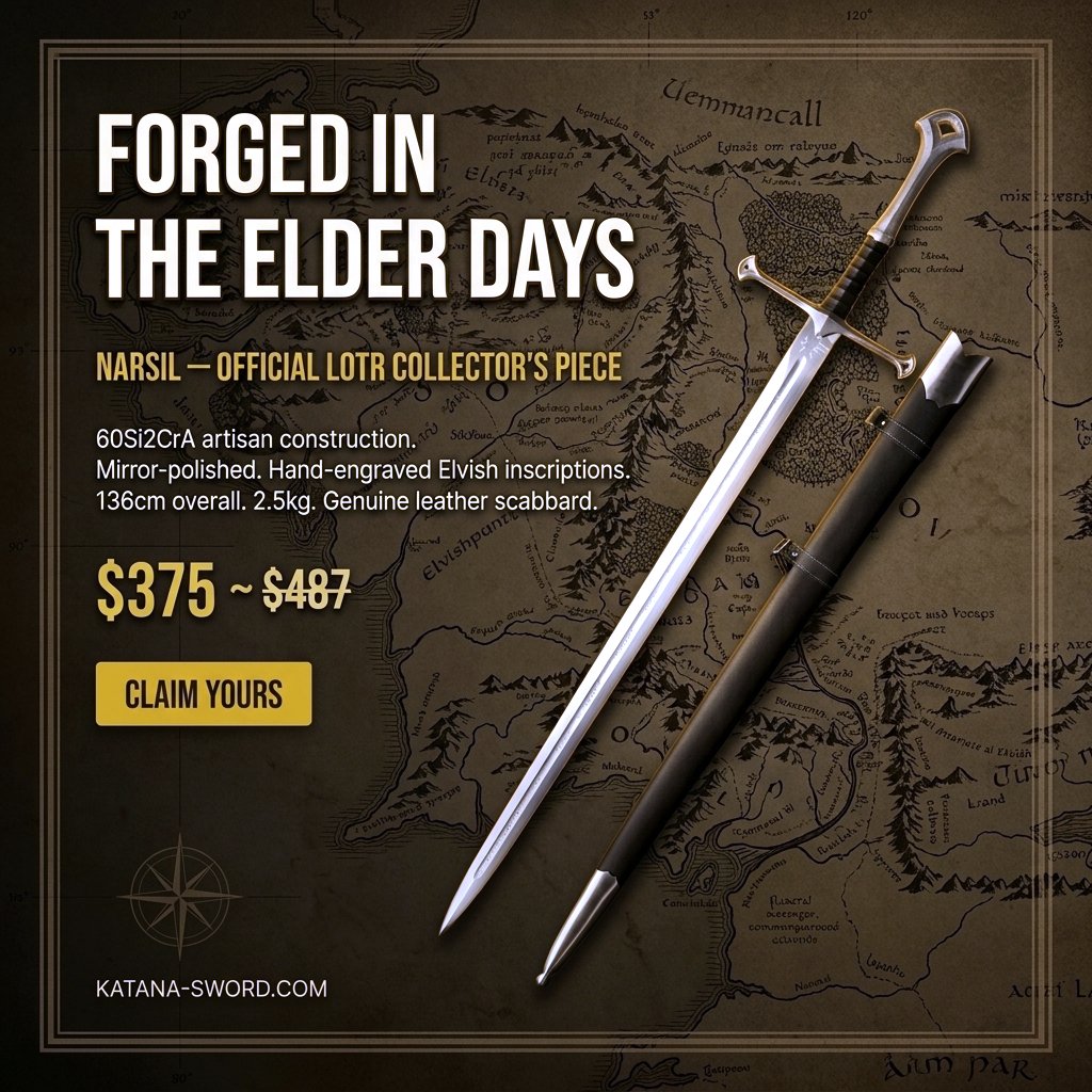 Katana Sword Facebook ad