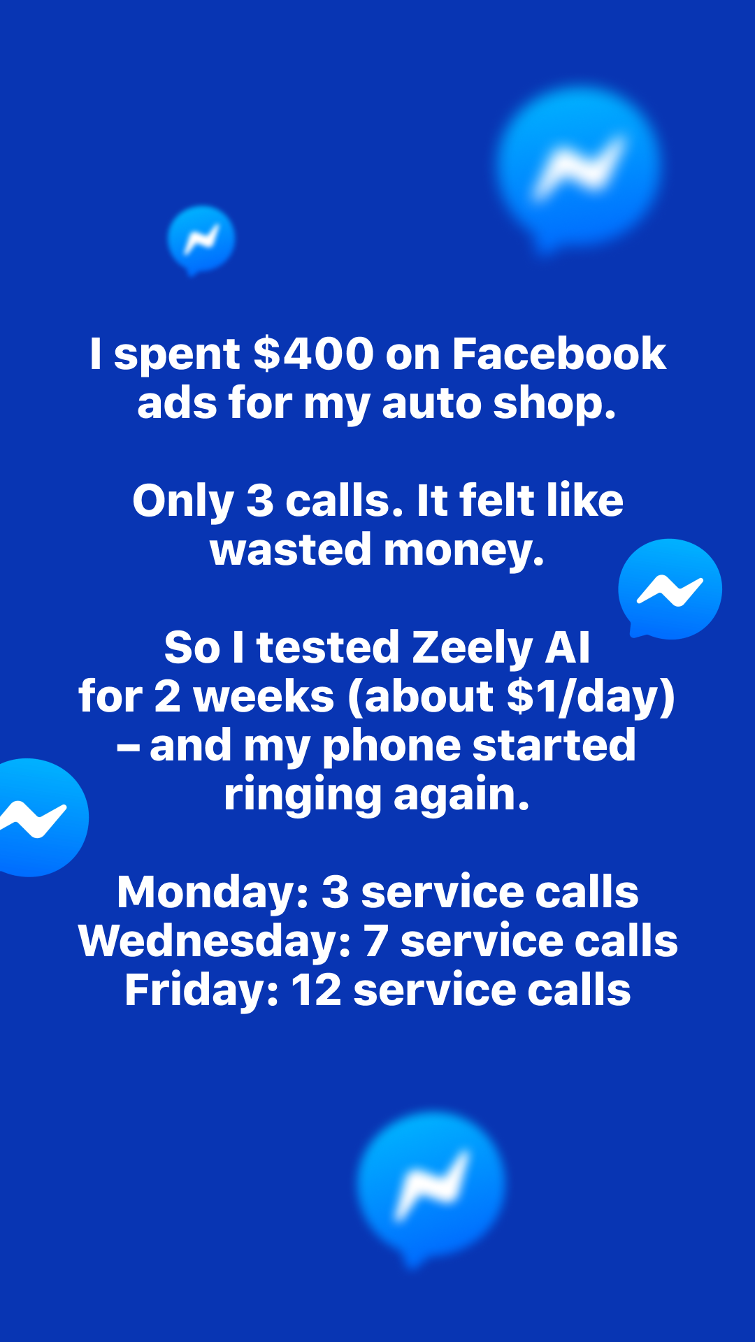 Zeely Facebook ad