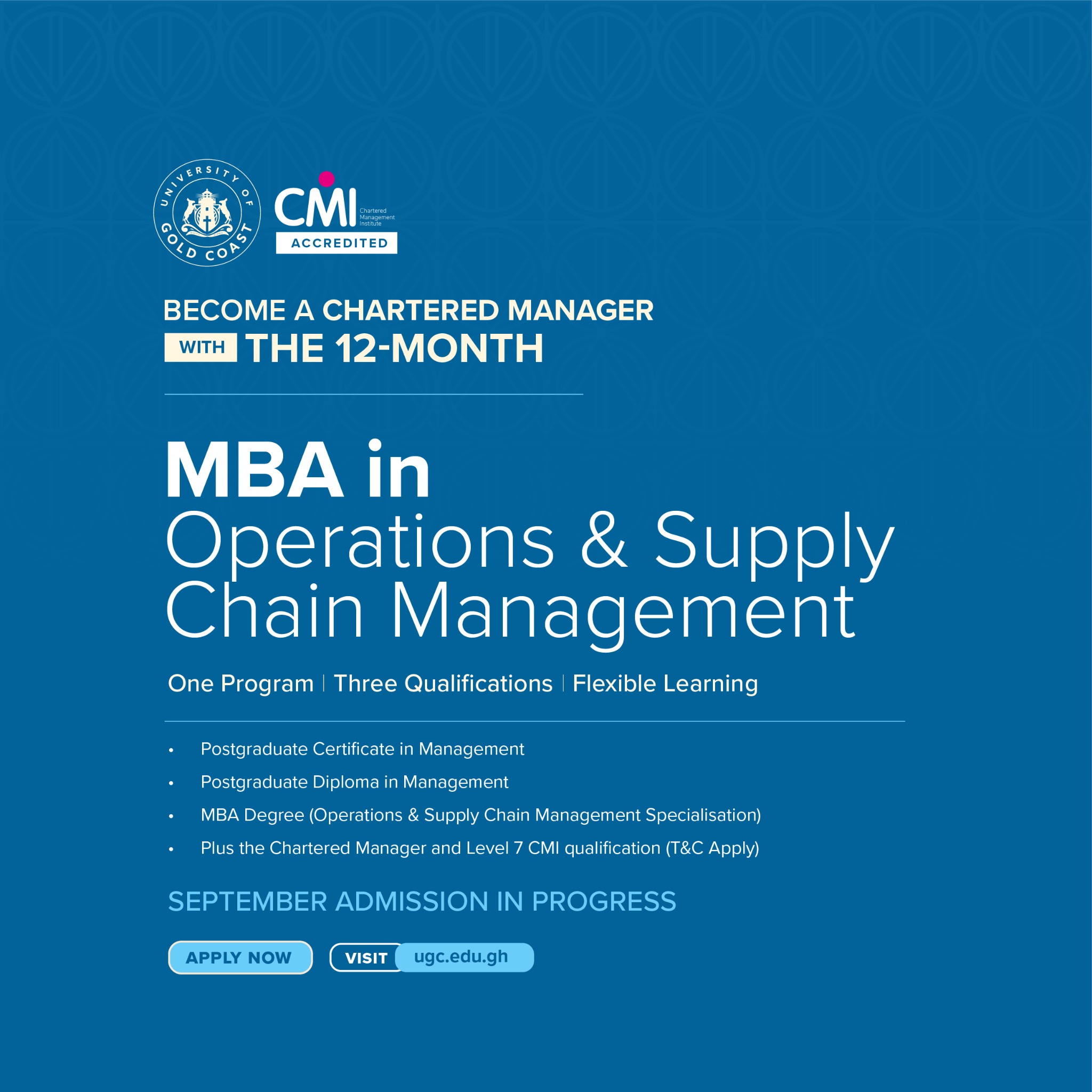 Accra Business School Facebook ad