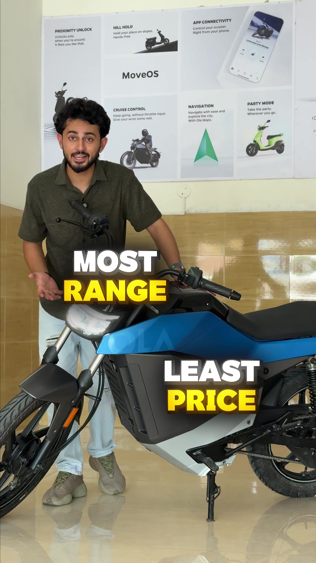 EV INDIA Facebook ad: 252km Range: No More Anxiety