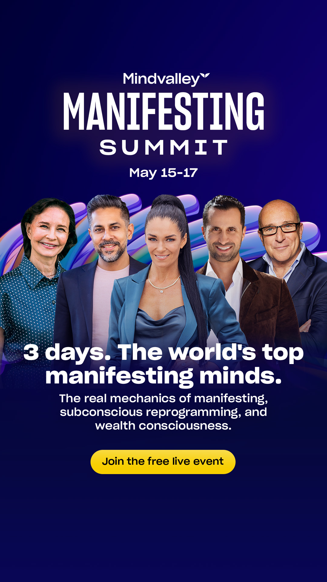 Mindvalley Facebook ad