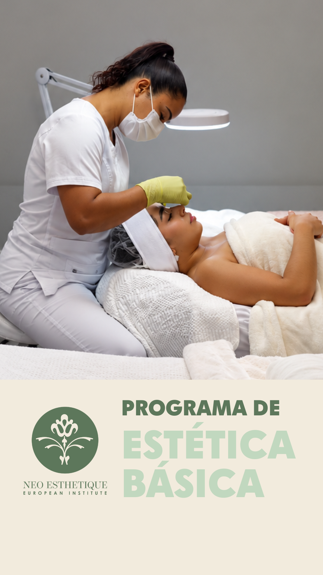 Neo Esthetique European Institute Facebook ad from Sep 15, 2026
