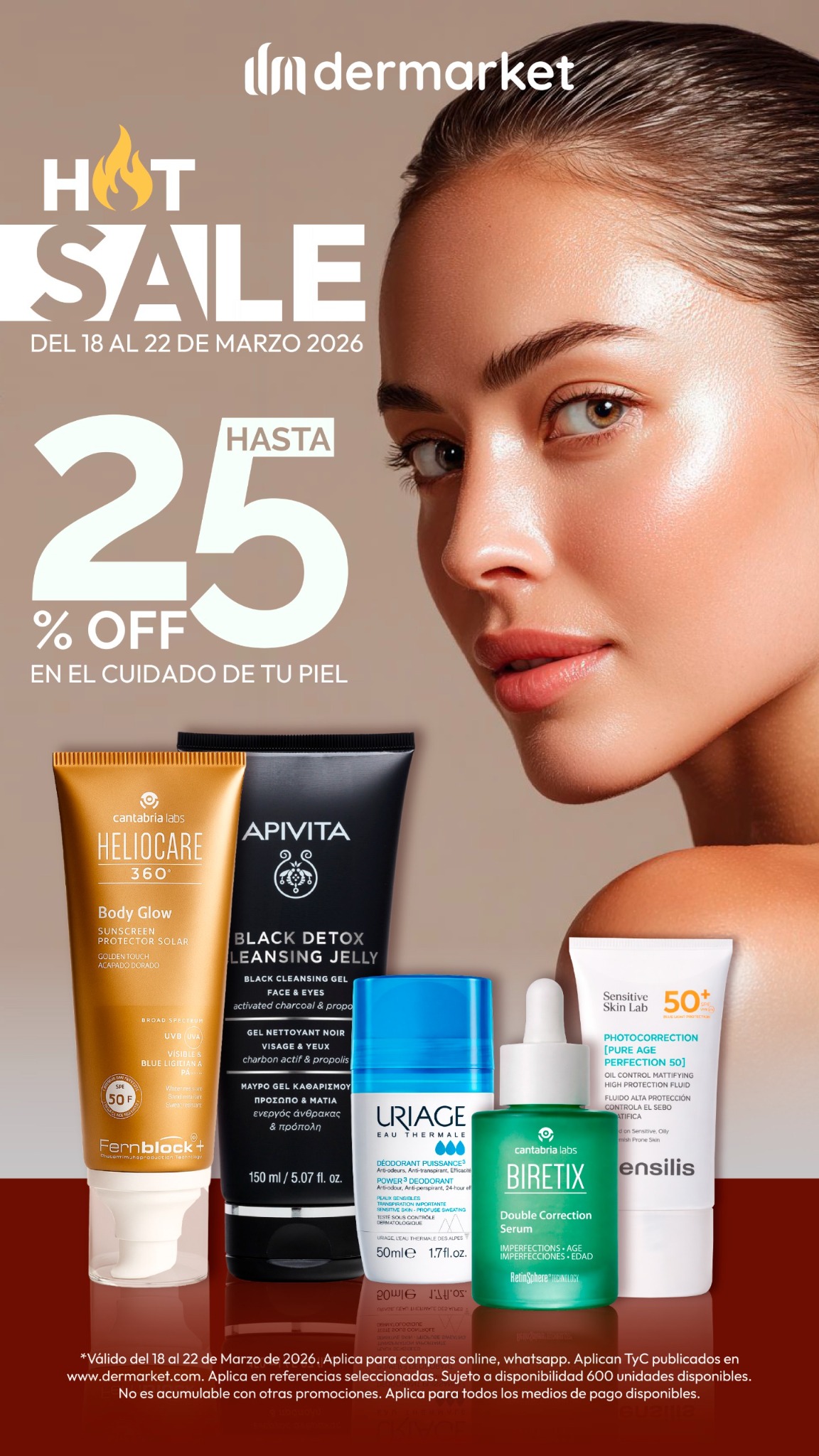 Dermarket Tienda Dermocosmética Facebook ad