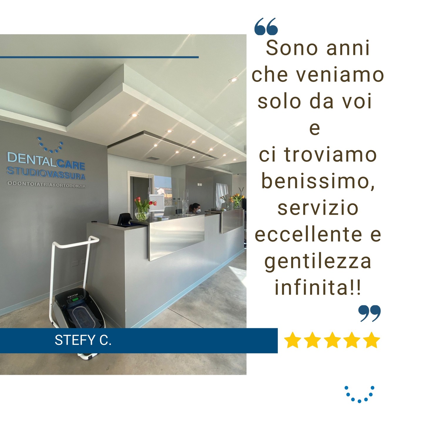 Studio Vassura - Dental Care Facebook ad: DICONO DI NOI