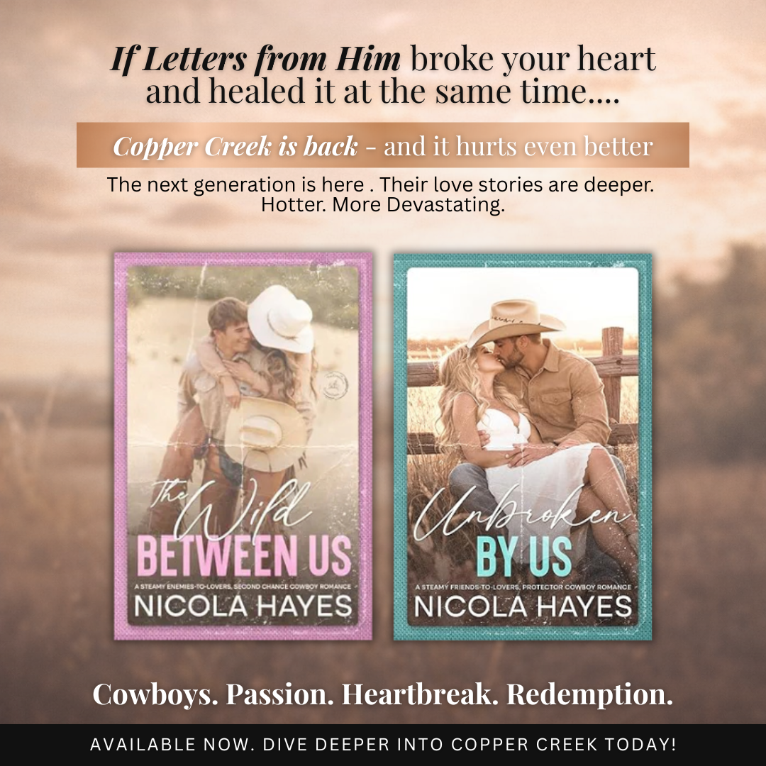 Nicola Hayes - Contemporary Romance Author Facebook ad