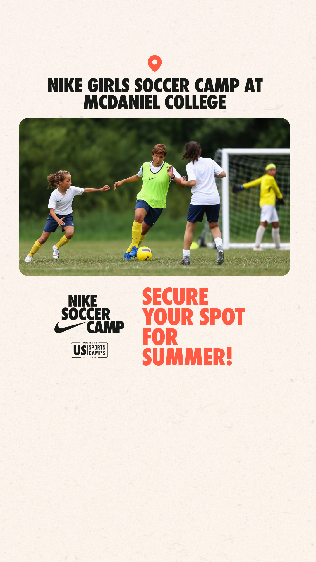 US Sports Camps - NIKE Sports Camps Facebook ad