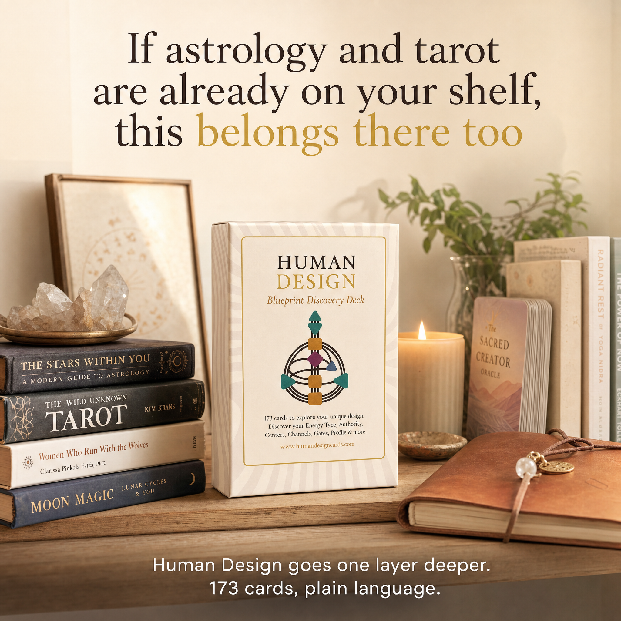 Humandesigncards Facebook ad