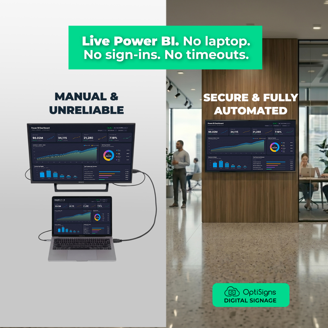 OptiSigns Inc. Facebook ad