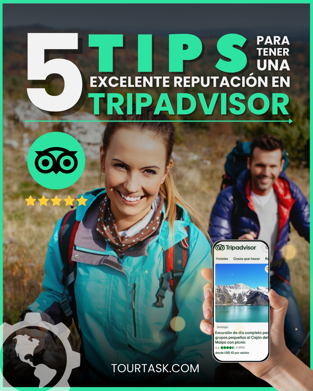 TourTask Español Facebook ad