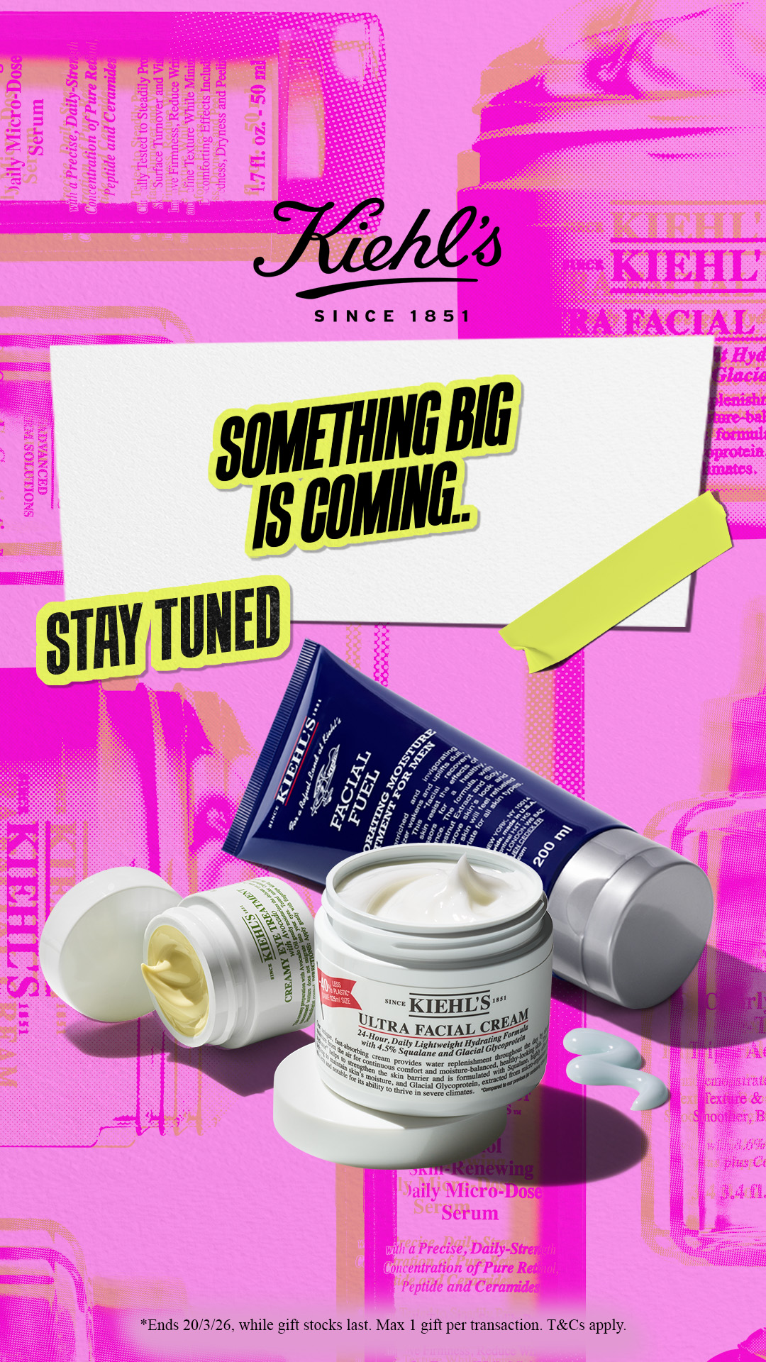 Kiehl's Facebook ad
