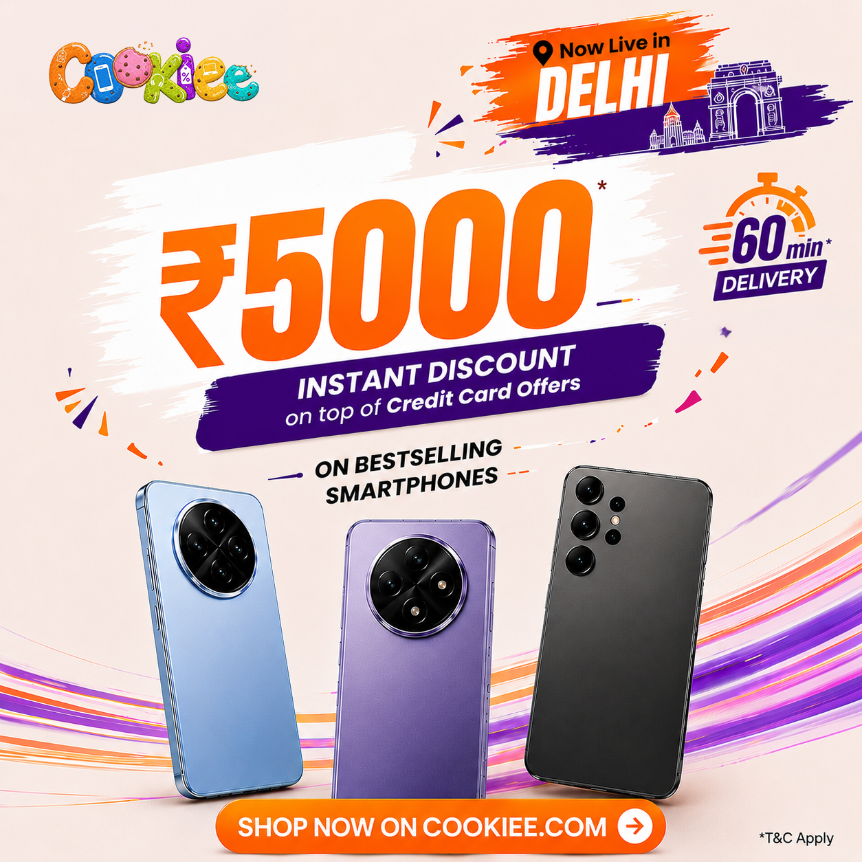 Cookiee Facebook ad: Offers That Make Upgrades Easy