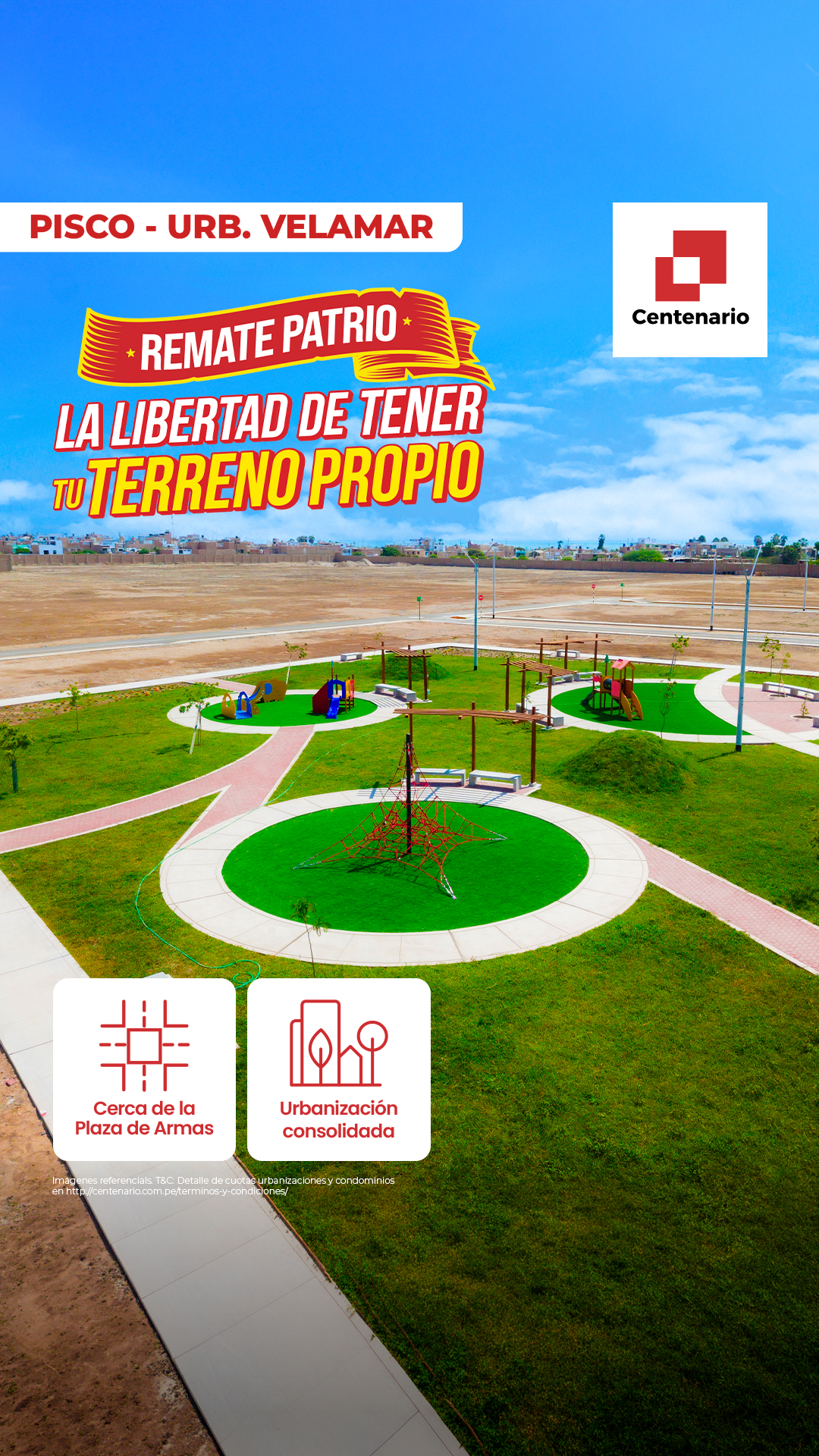 Centenario Urbanizaciones Facebook ad