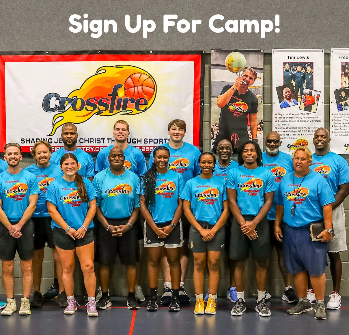 Crossfire Ministry Facebook ad: Crossfire Basketball Camp - Crossfire Ministry