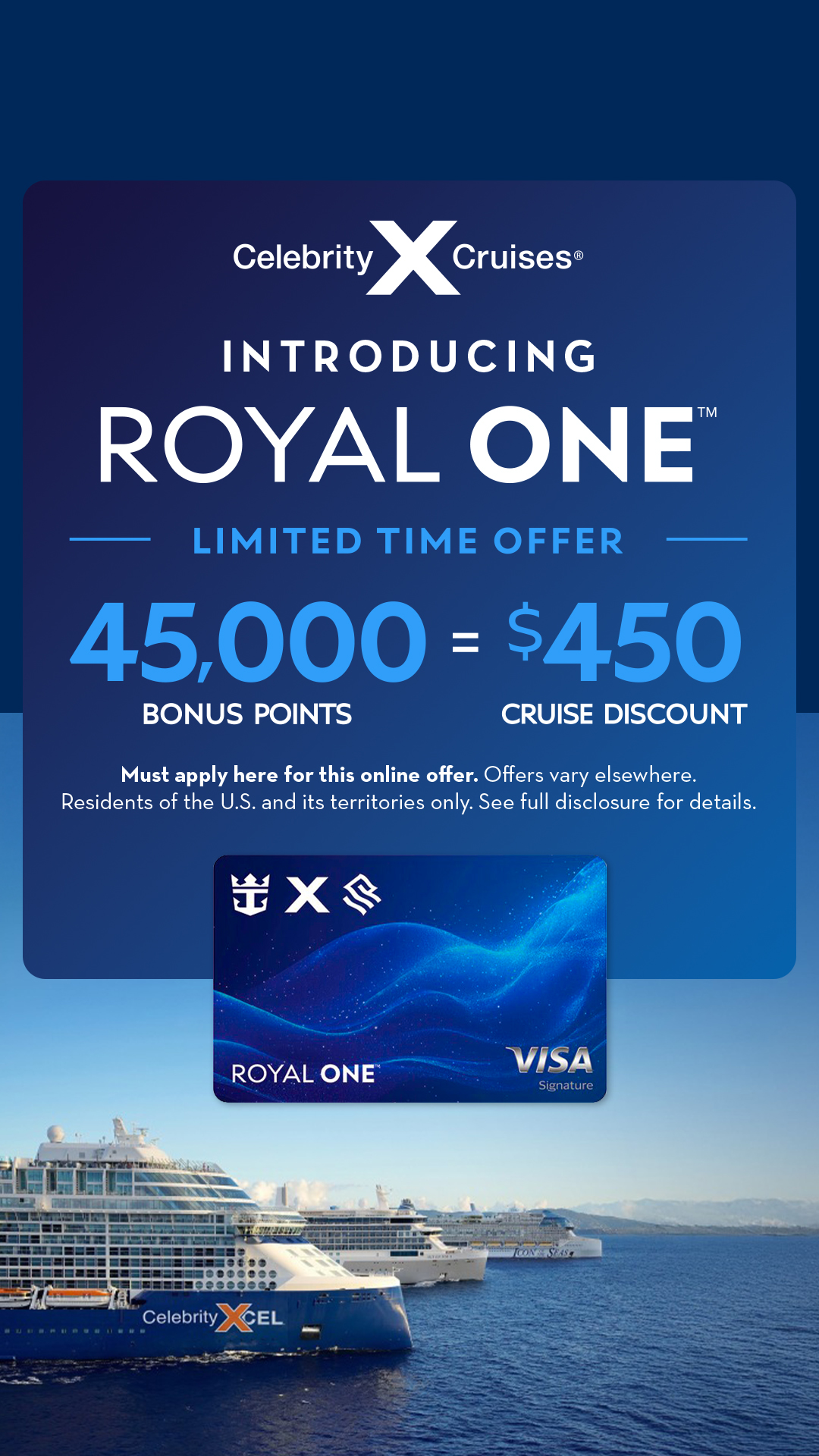 Celebrity Cruises Facebook ad