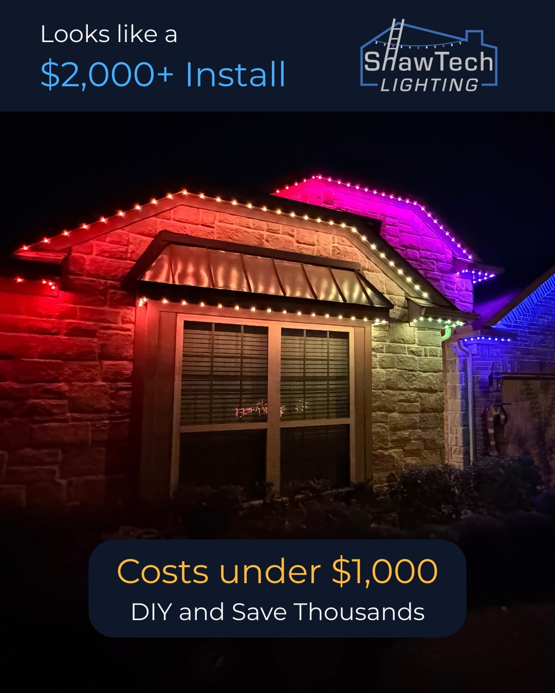 ShawTech Lighting Facebook ad