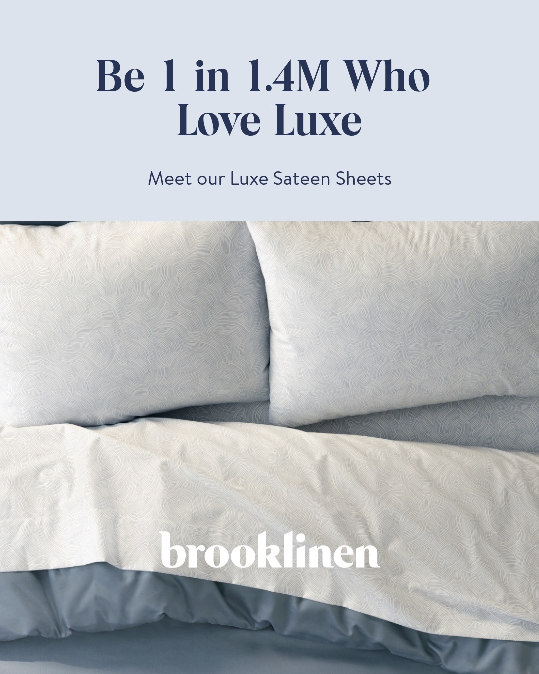 Brooklinen Facebook ad