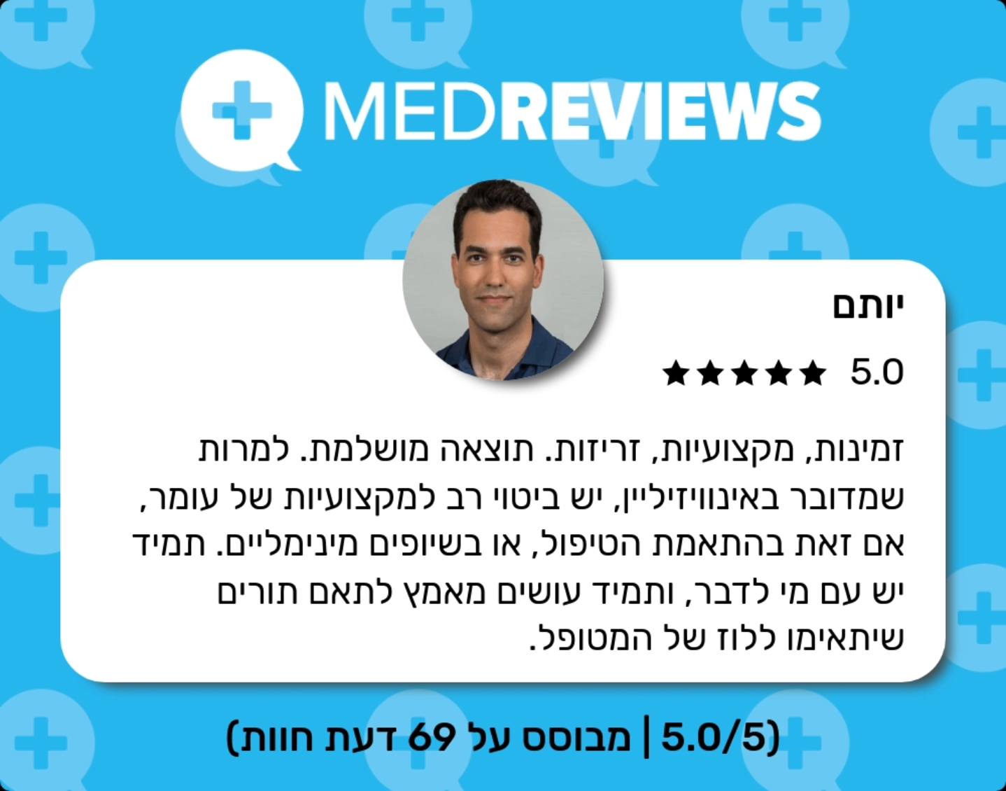 דר עומר פלייסיג - מומחה ביישור שיניים (אורתודונט) Facebook ad: לא נגענו, לא שיחדנו:)