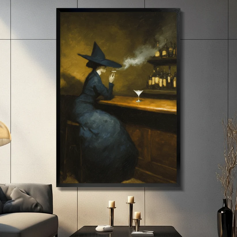 Wallcow Facebook ad: A midnight drink with a little magic