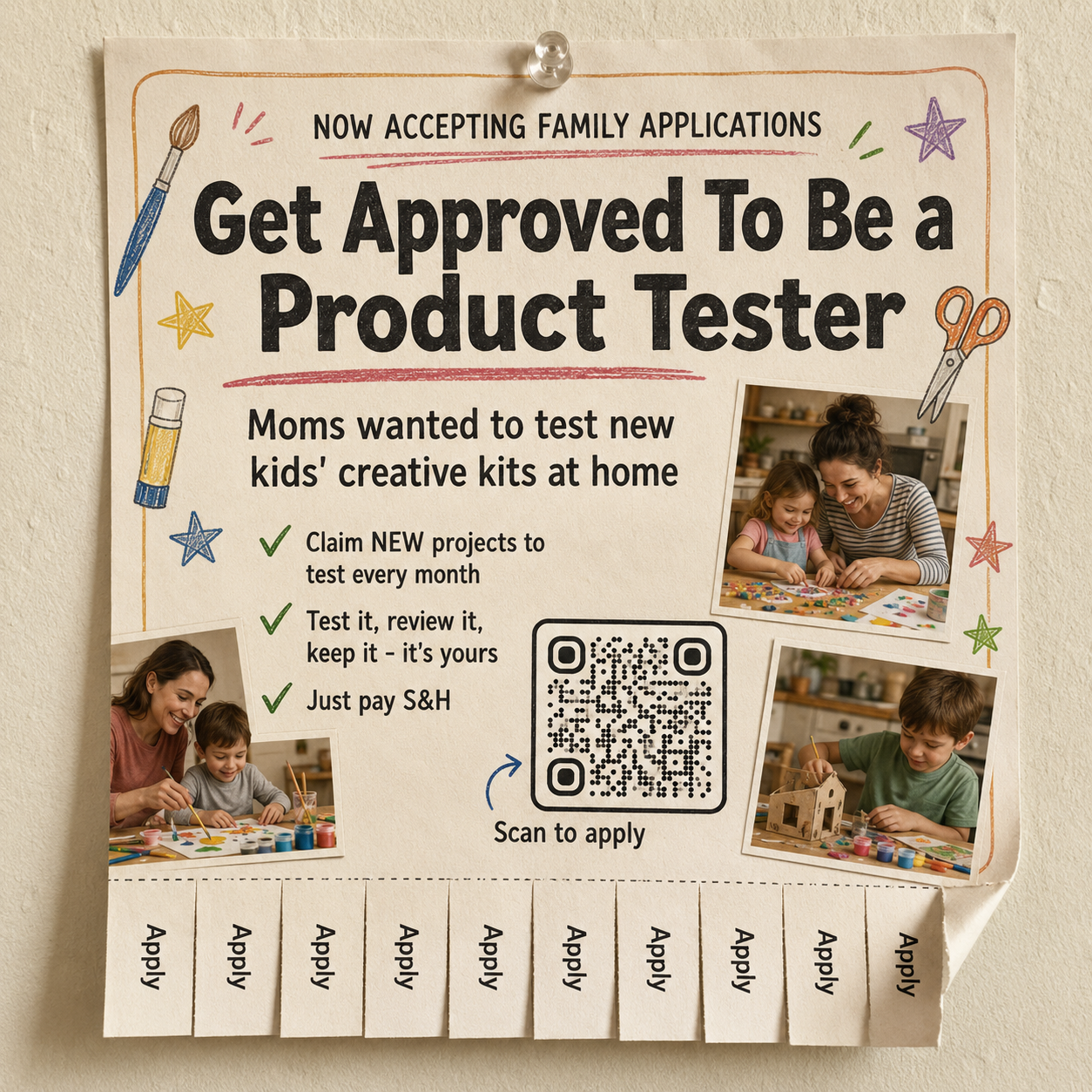 Stem Testers Facebook ad