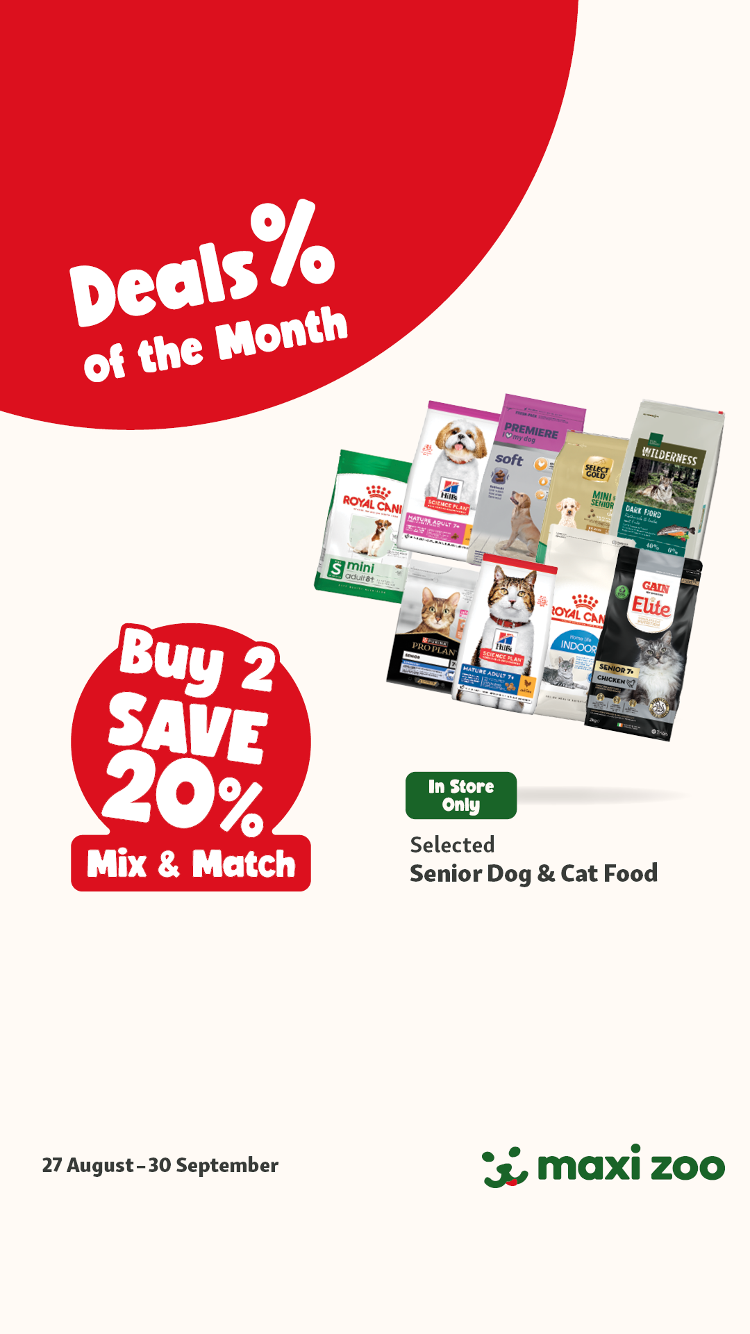 MAXI ZOO IRELAND Facebook ad