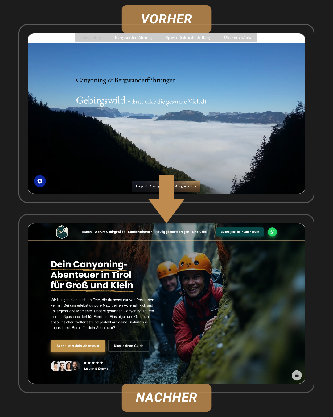 Eray Eroglu - M&E Webdesign Facebook ad