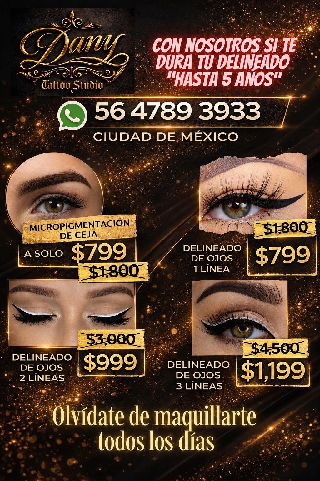 DANY Tattoo Studio Facebook ad: Promoción por tiempo limitado