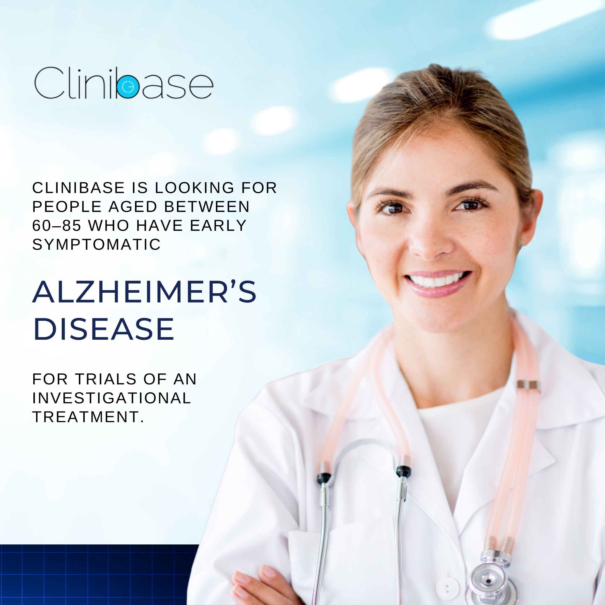 Clinibase Recruitment Facebook ad