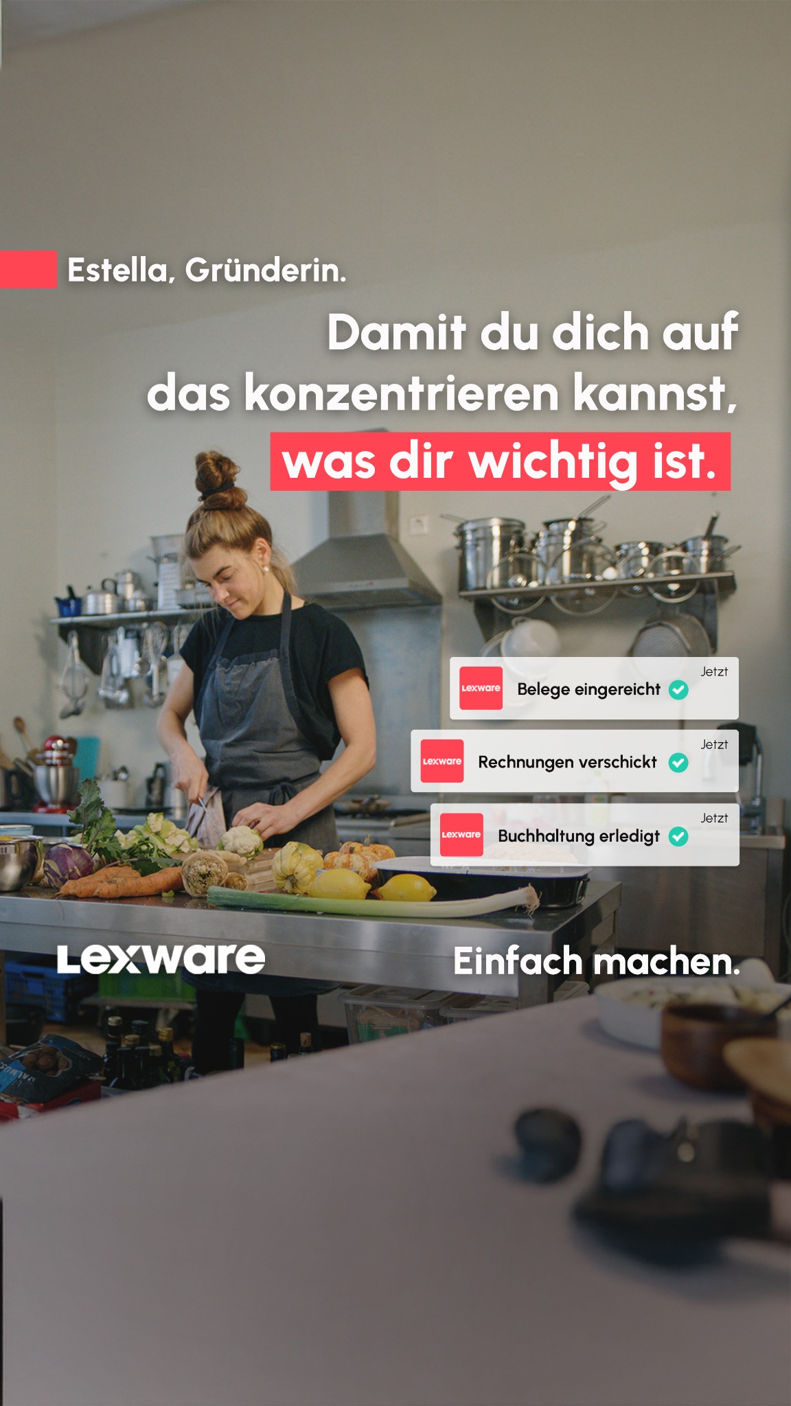 Lexware Facebook ad