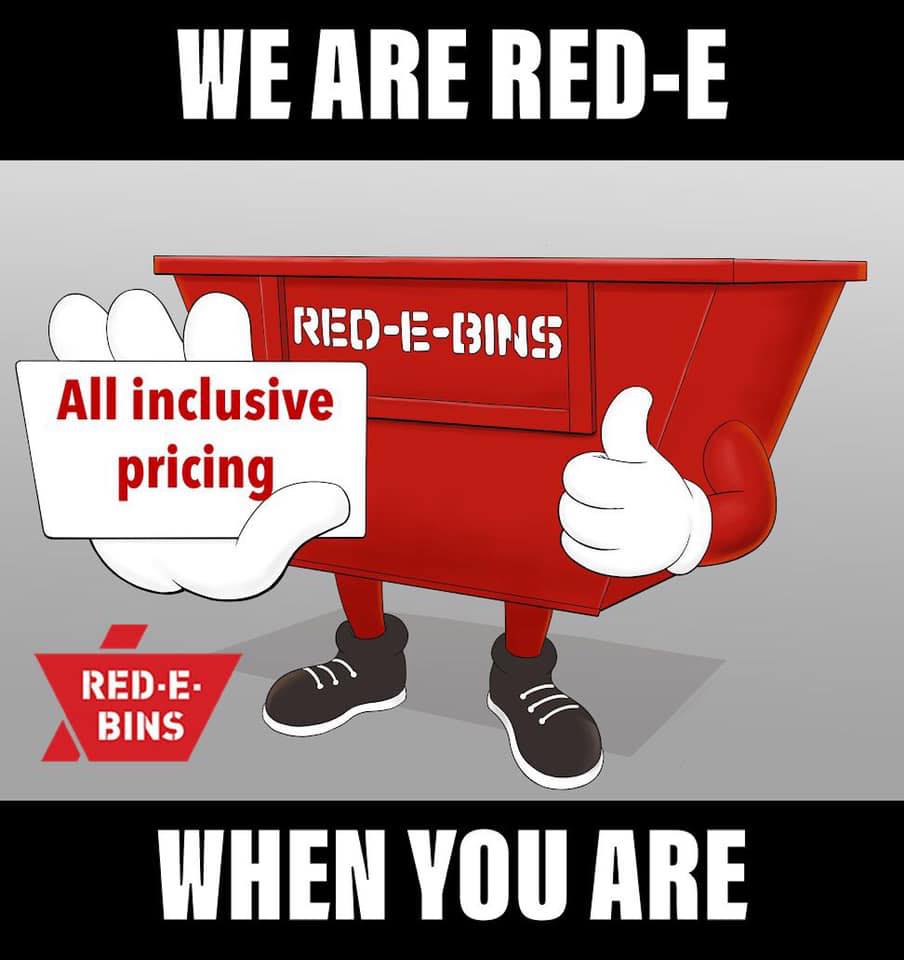 Red-E-Bins of Winnipeg Facebook ad: Red-E-Bins of Winnipeg rents 3, 5, 10 and…