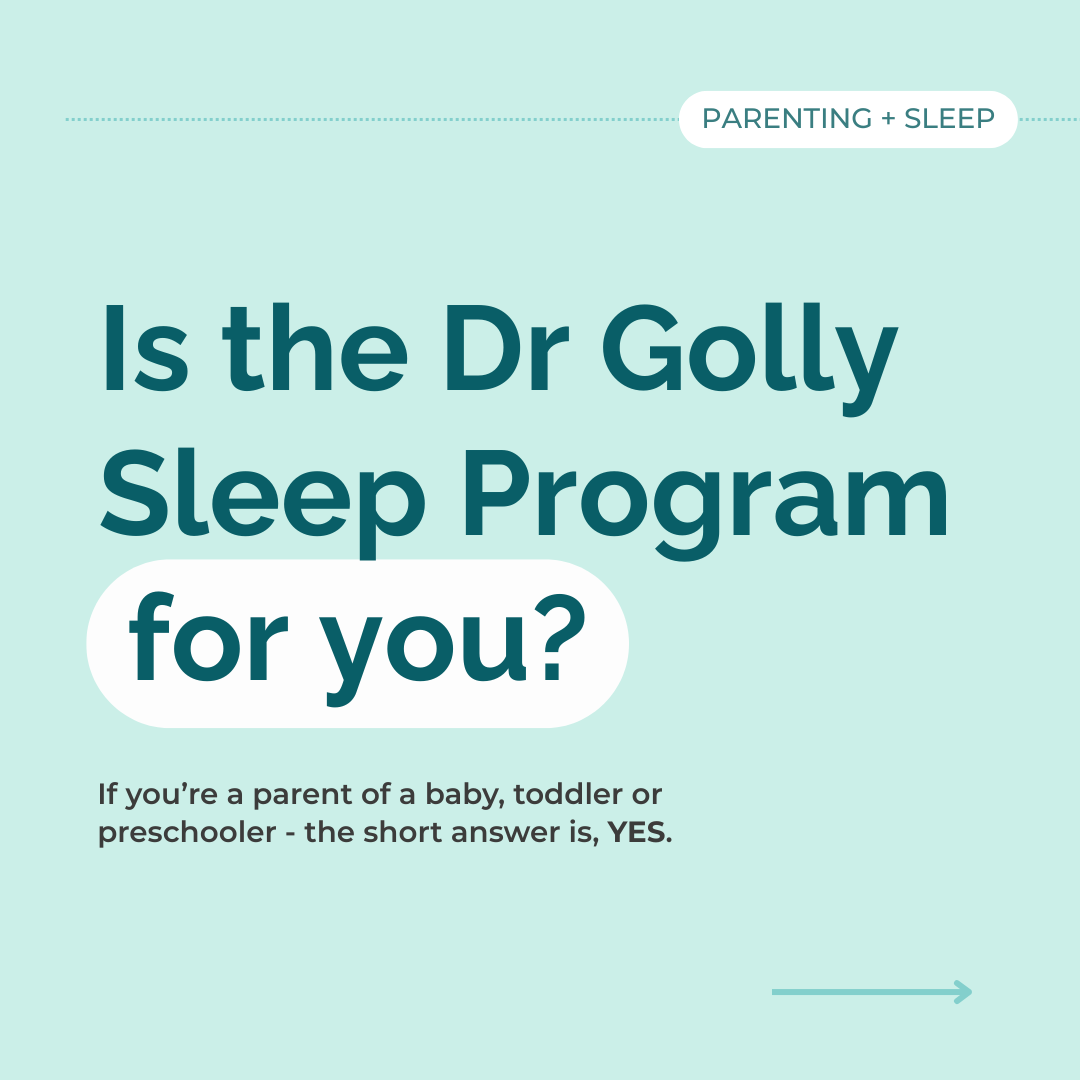 Dr Golly Sleep Program Facebook ad
