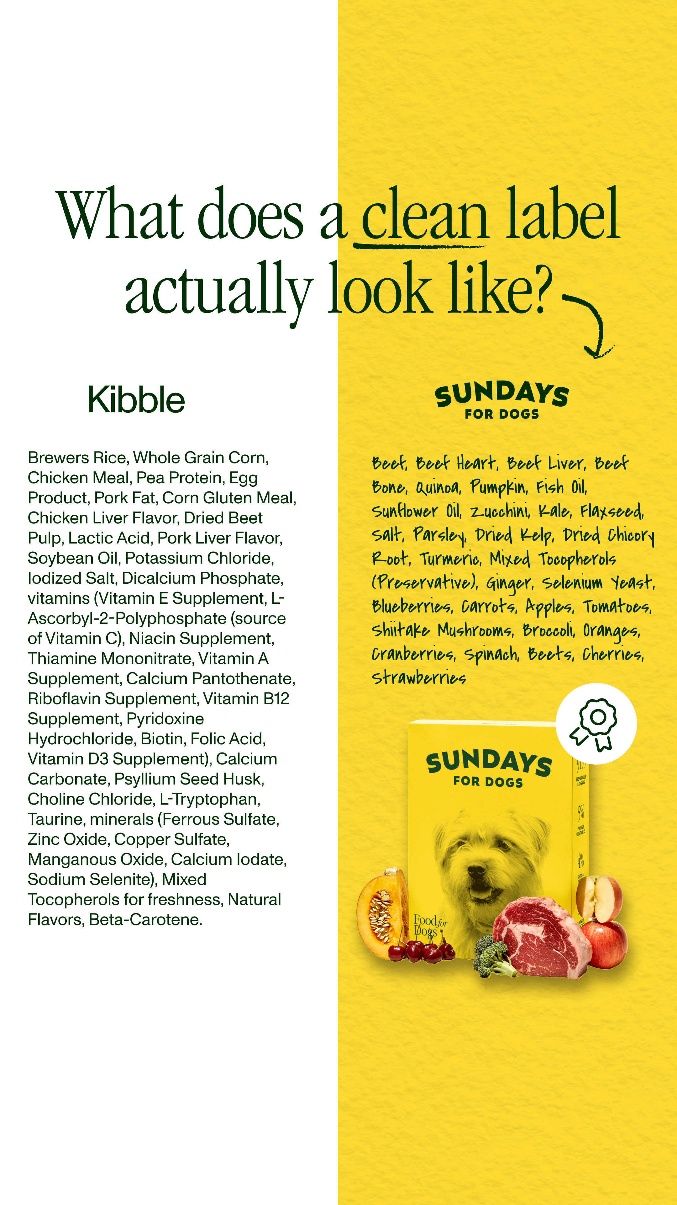 Sundays Facebook ad