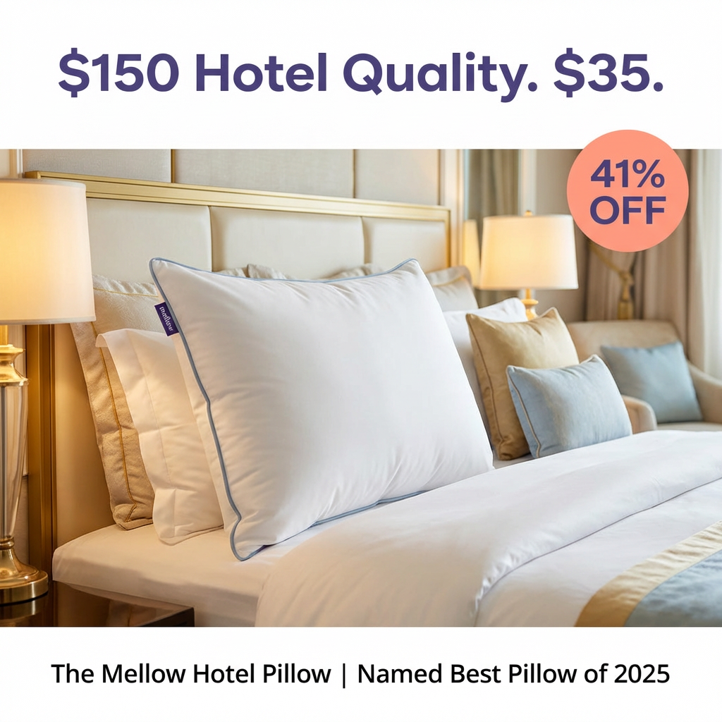 Mellow Pillows Facebook ad