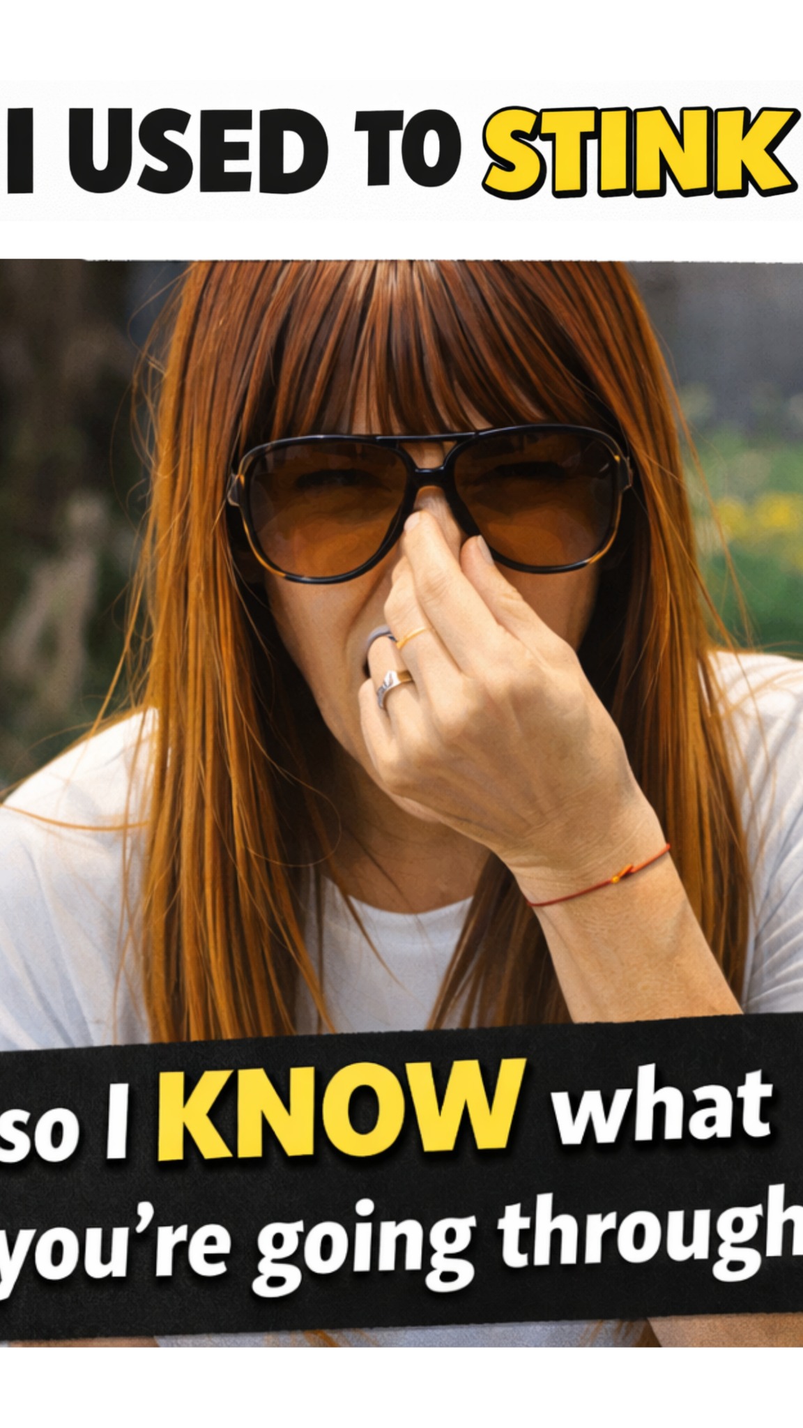 Smellmaipits Facebook ad: Stop Masking The Smell. Kill It.