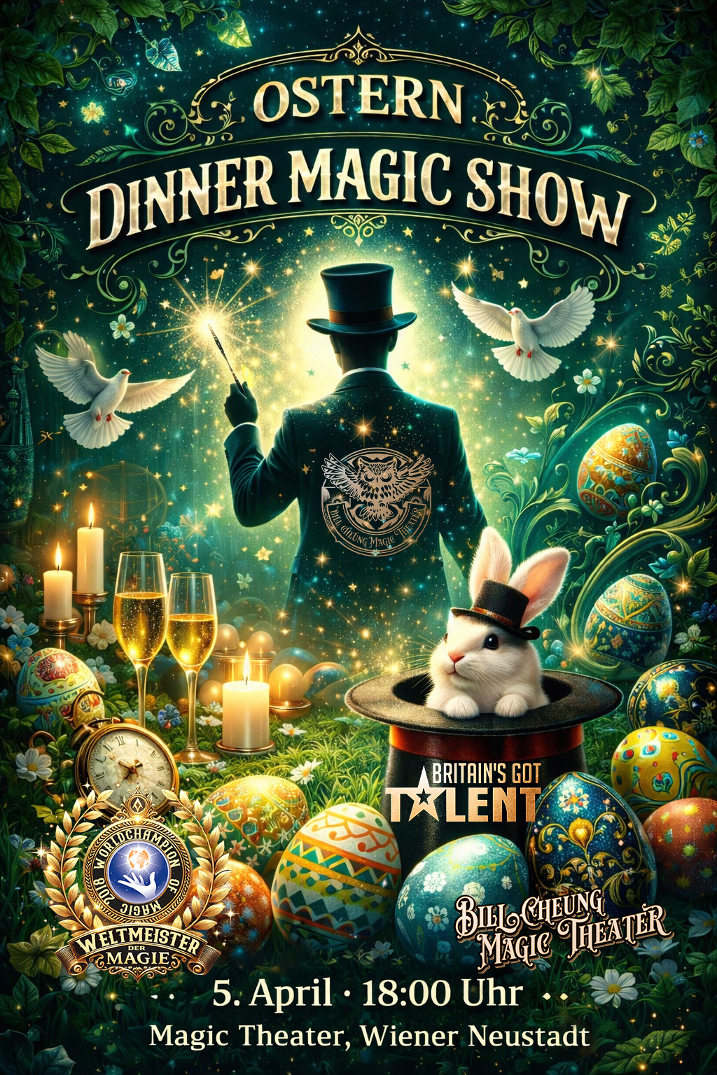 Bill Cheung magic Theater Facebook ad