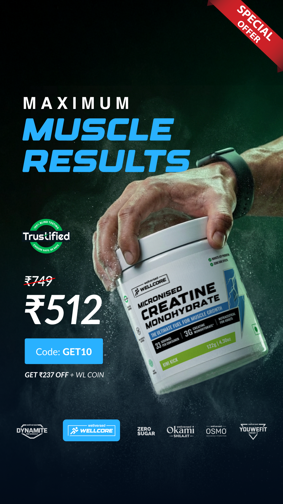 Wellcore - Wellversed Brand Facebook ad
