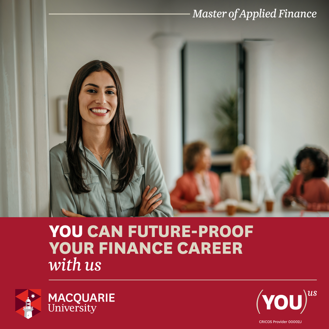 Macquarie University Facebook ad from Apr 14, 2026