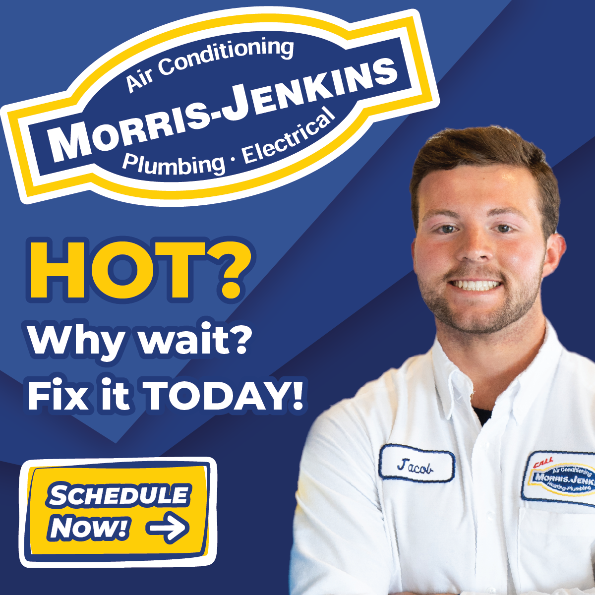 Morris-Jenkins Facebook ad: Morris-Jenkins HVAC, Plumbing, & Electrical