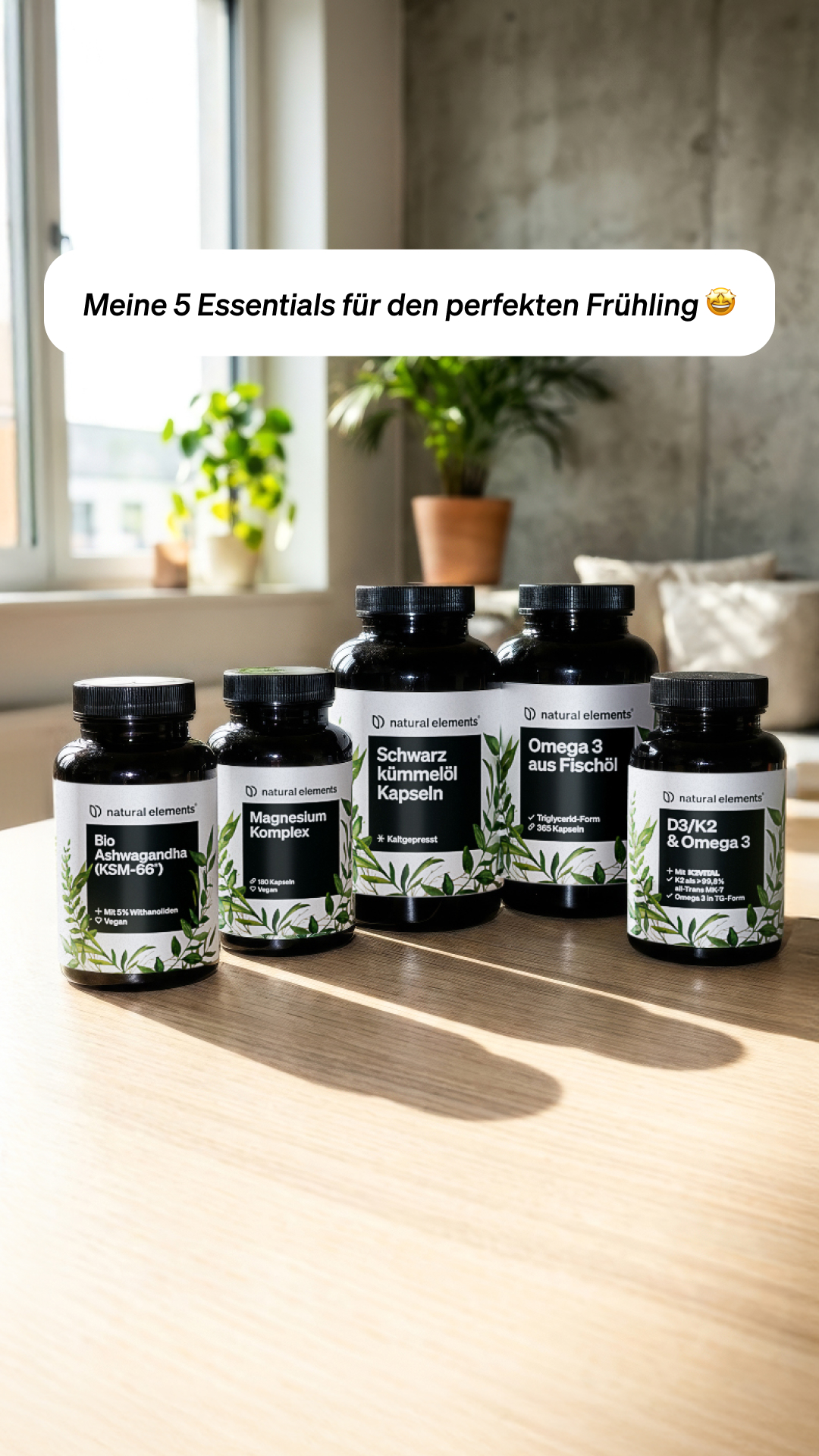 natural elements Facebook ad