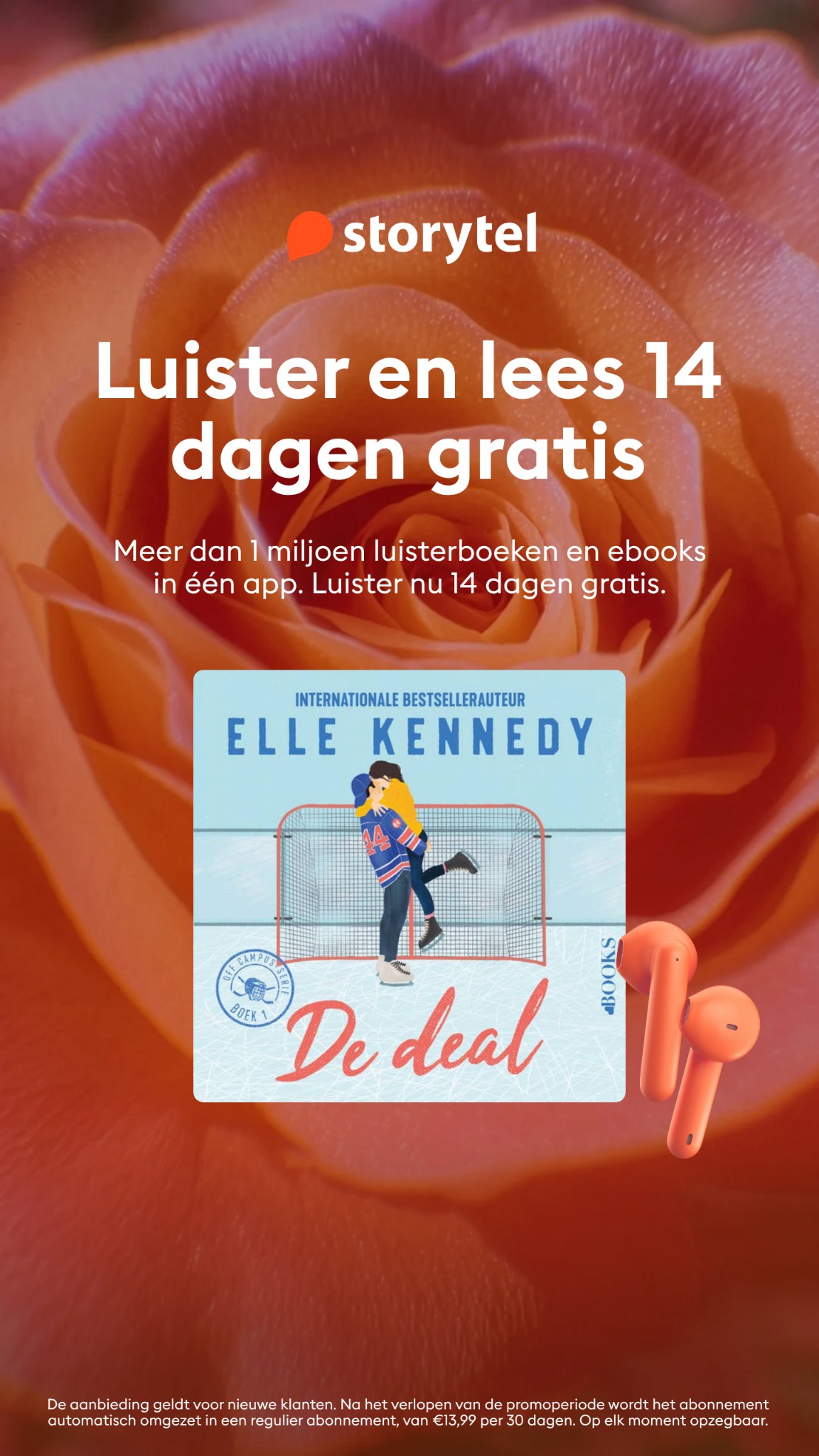 Storytel Facebook ad from May 28, 2026