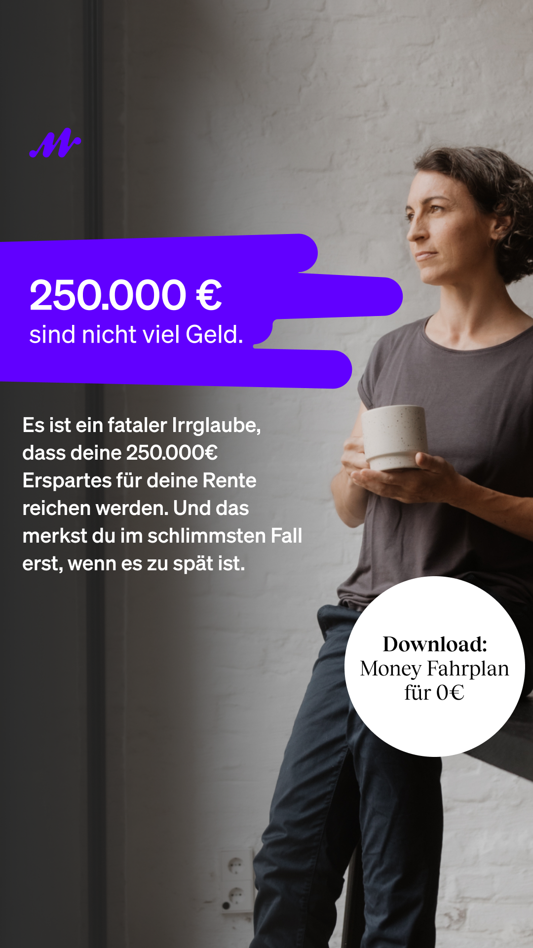 Madame Moneypenny Facebook ad