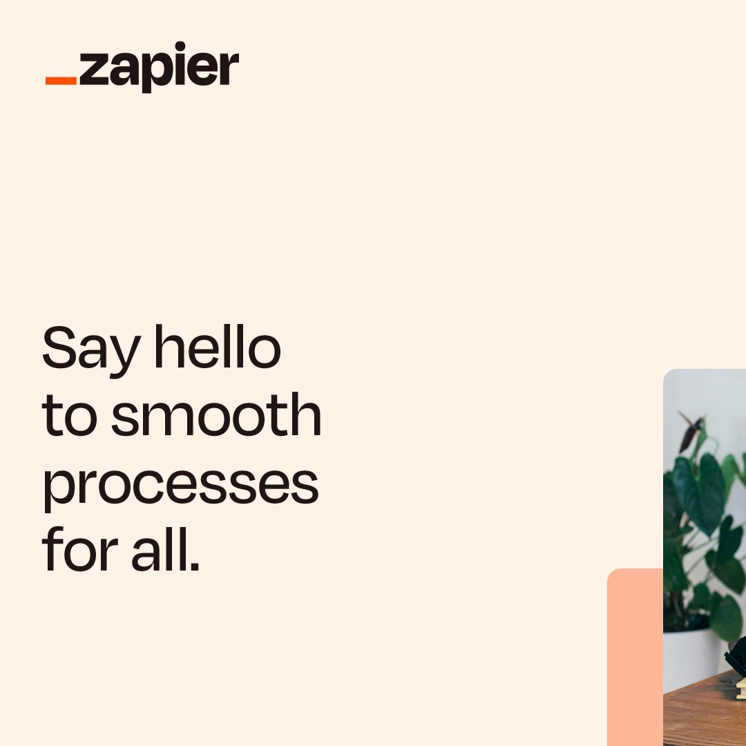 Zapier Facebook ad