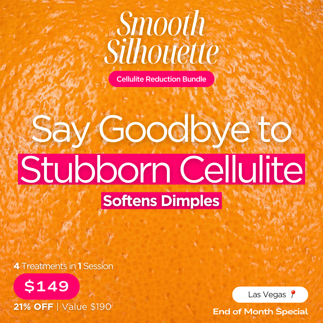 Redefine Studios Las Vegas Facebook ad: 4-in-1 Anti-Cellulite Treatment For $149!