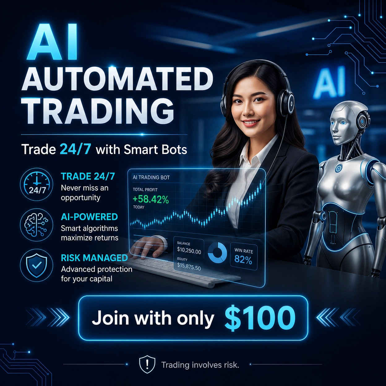 Anna, AI Investment Agent Facebook ad from May 18, 2026