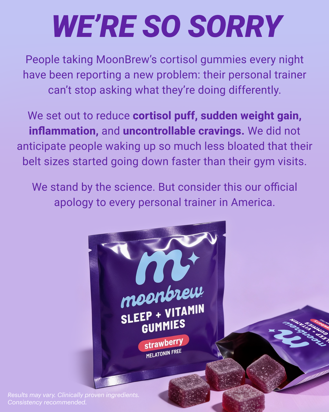 MoonBrew Facebook ad