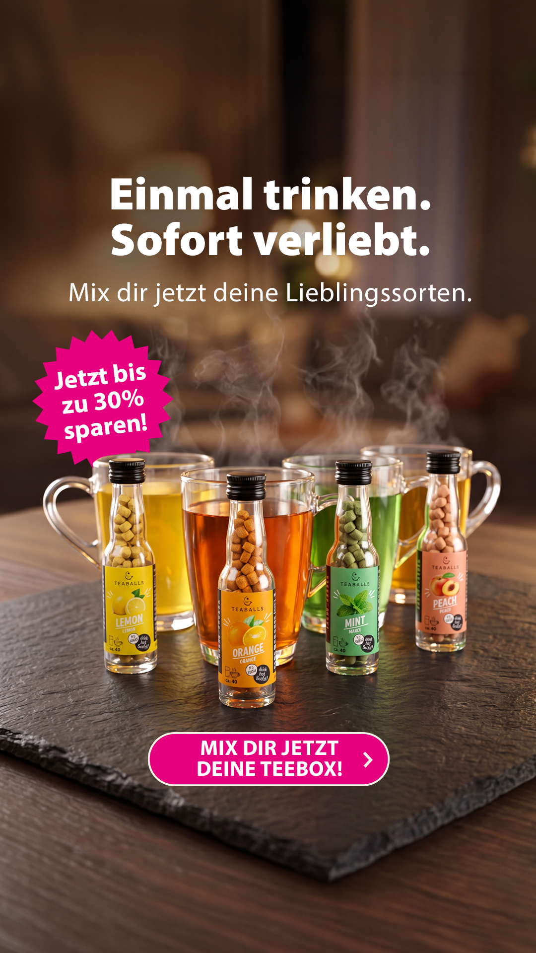Teaballs Facebook ad