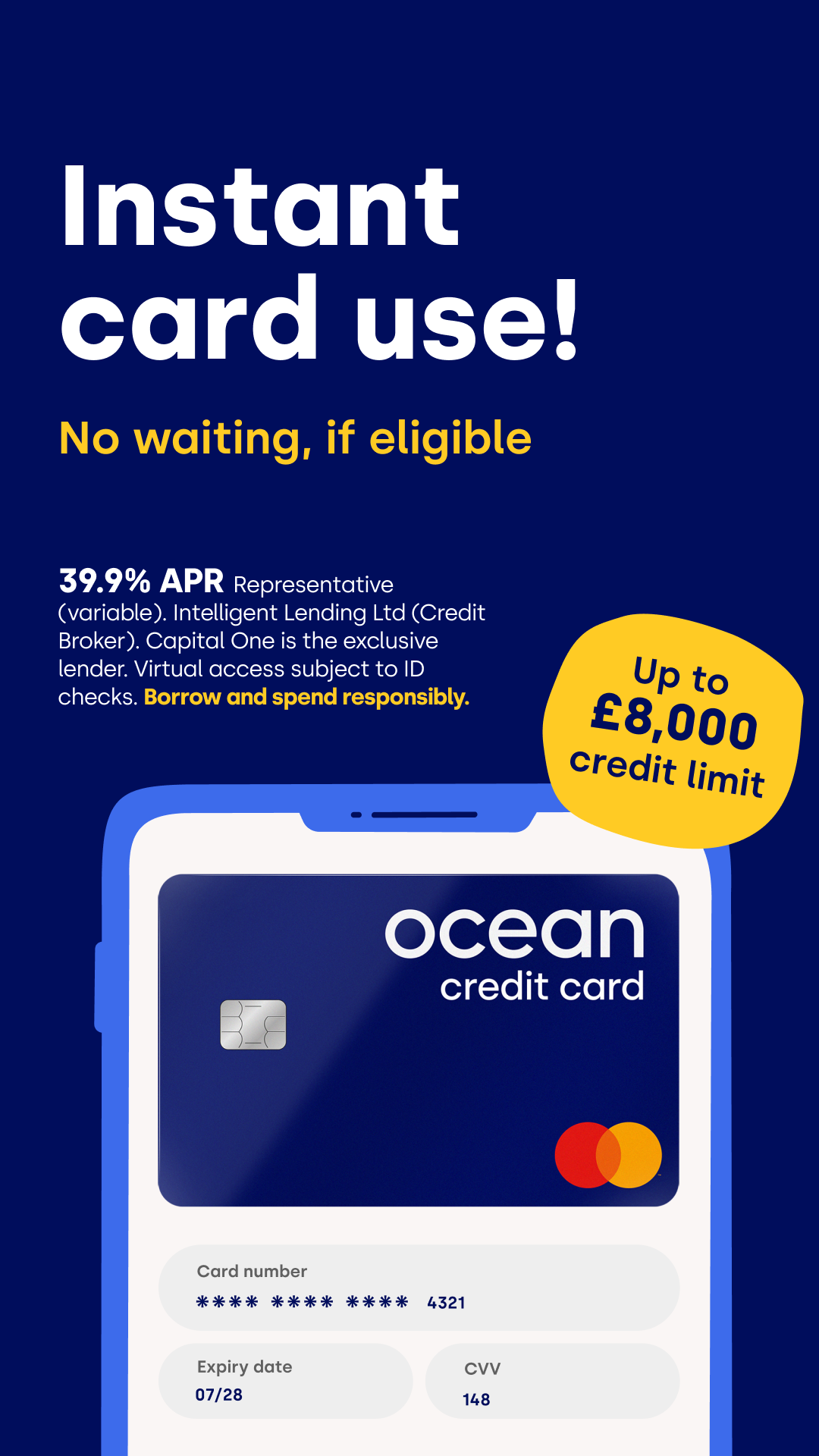 Ocean Facebook ad
