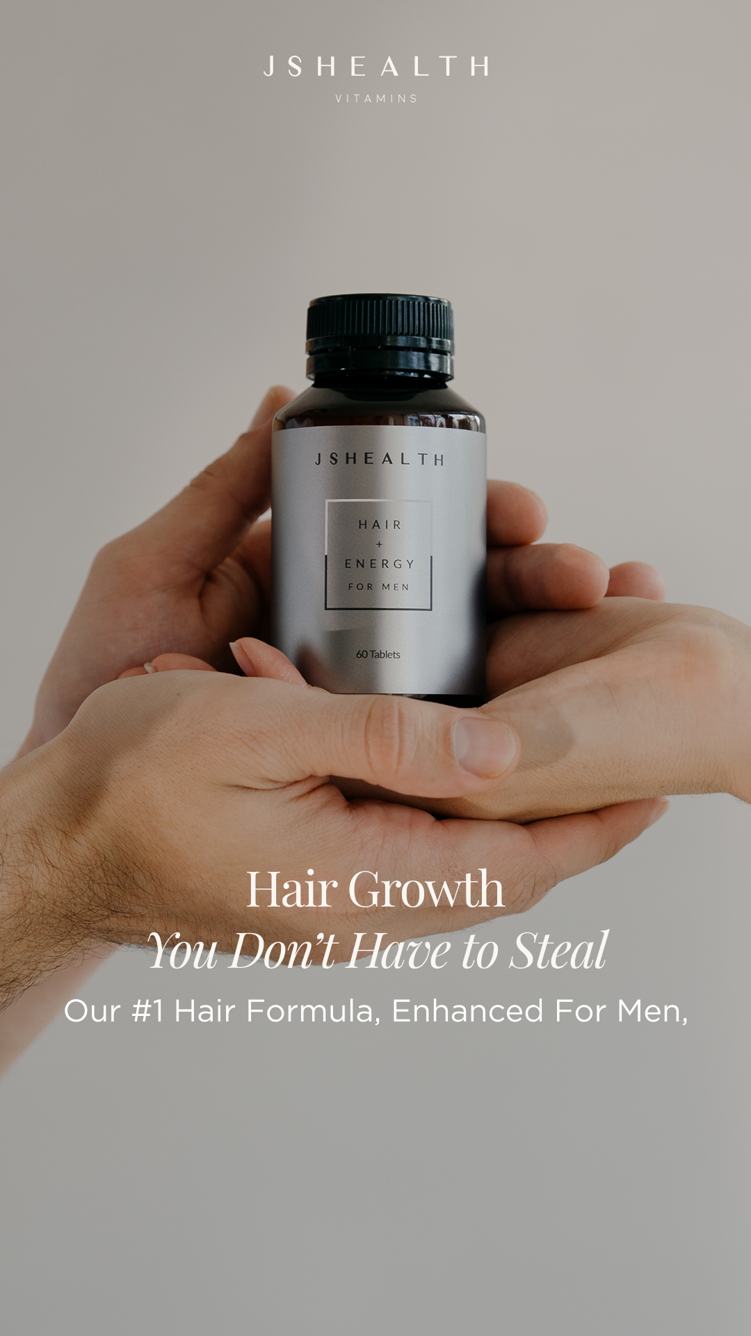 JSHealth Vitamins For Men Facebook ad